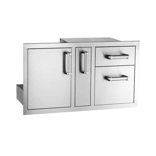 Fire Magic Access Door w/ Platter Storage & Double Drawer