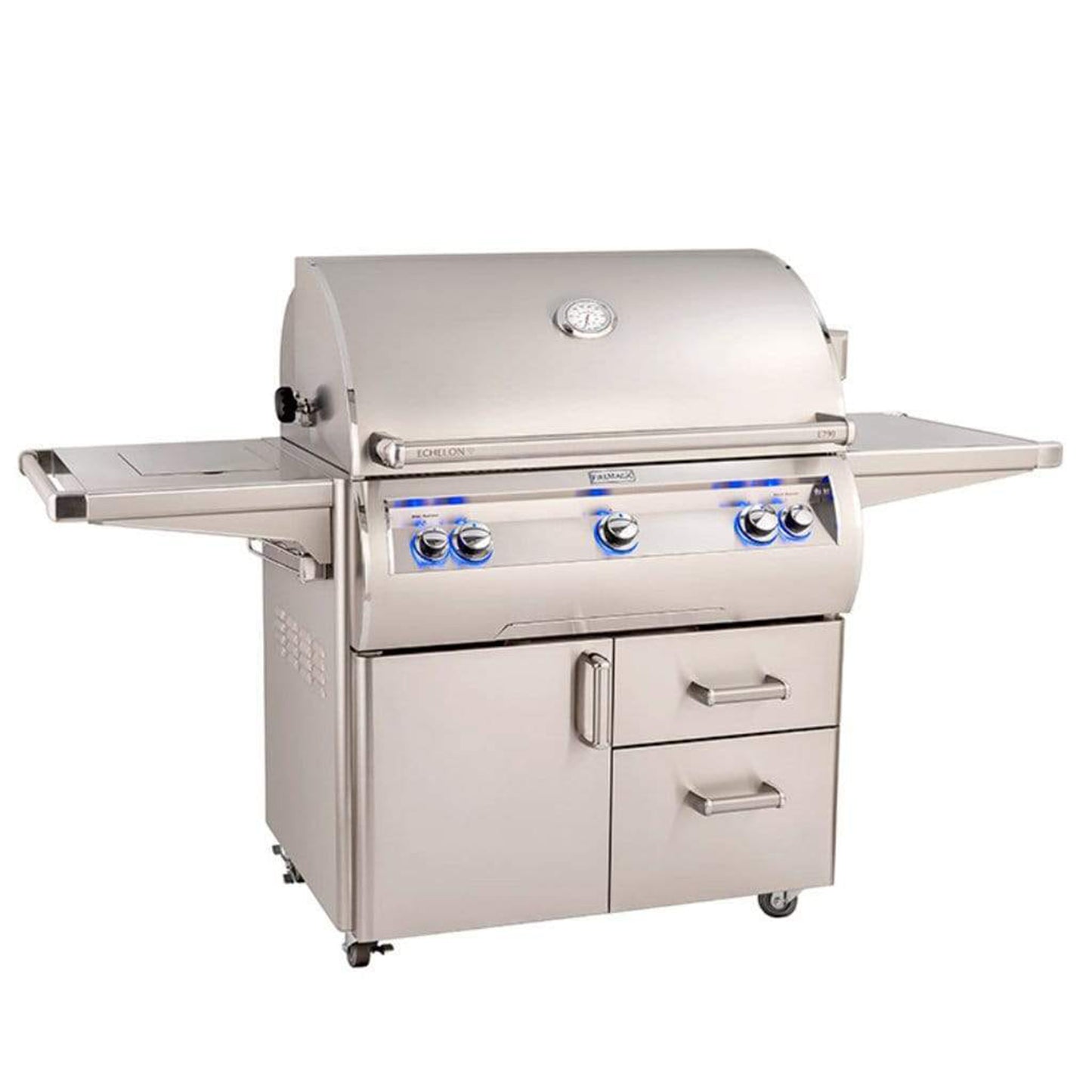Fire Magic 36-Inch Echelon Diamond E790s Portable Grill w/ Analog Thermometer & Single Side Burner