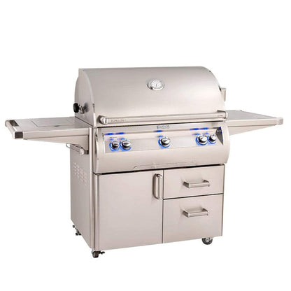 Fire Magic 36-Inch Echelon Diamond E790s Portable Grill w/ Analog Thermometer & Single Side Burner