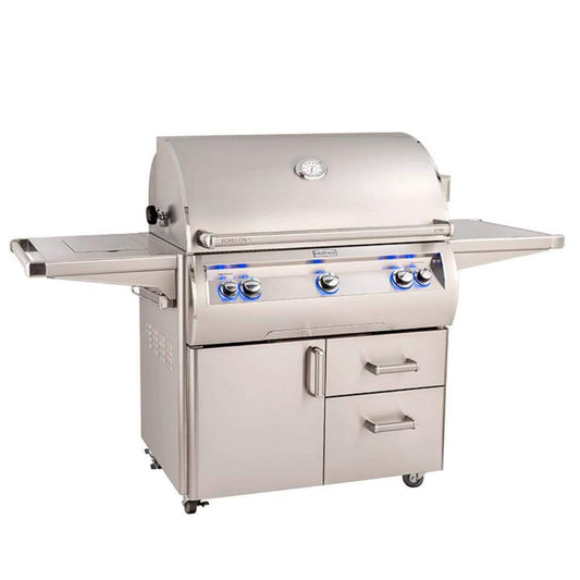 Fire Magic 36-Inch Echelon Diamond E790s Portable Grill w/ Analog Thermometer & Single Side Burner