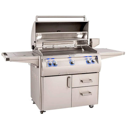 Fire Magic 36-Inch Echelon Diamond E790s Portable Grill w/ Analog Thermometer & Single Side Burner