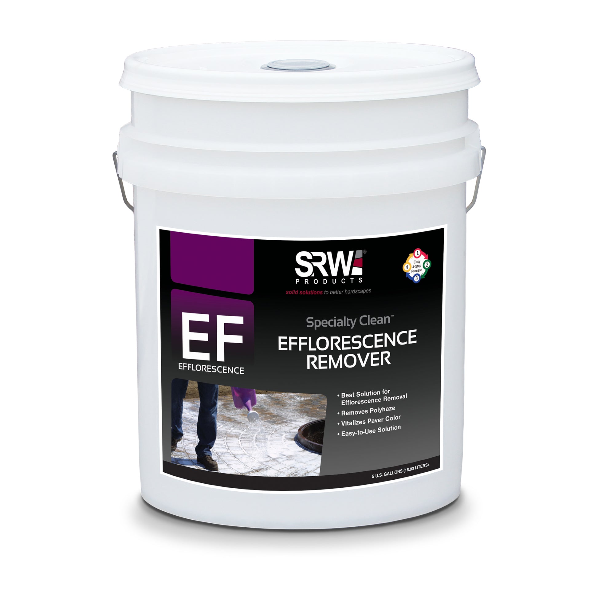 SRW Products EF Efflorescence Remover 5 gallon bucket