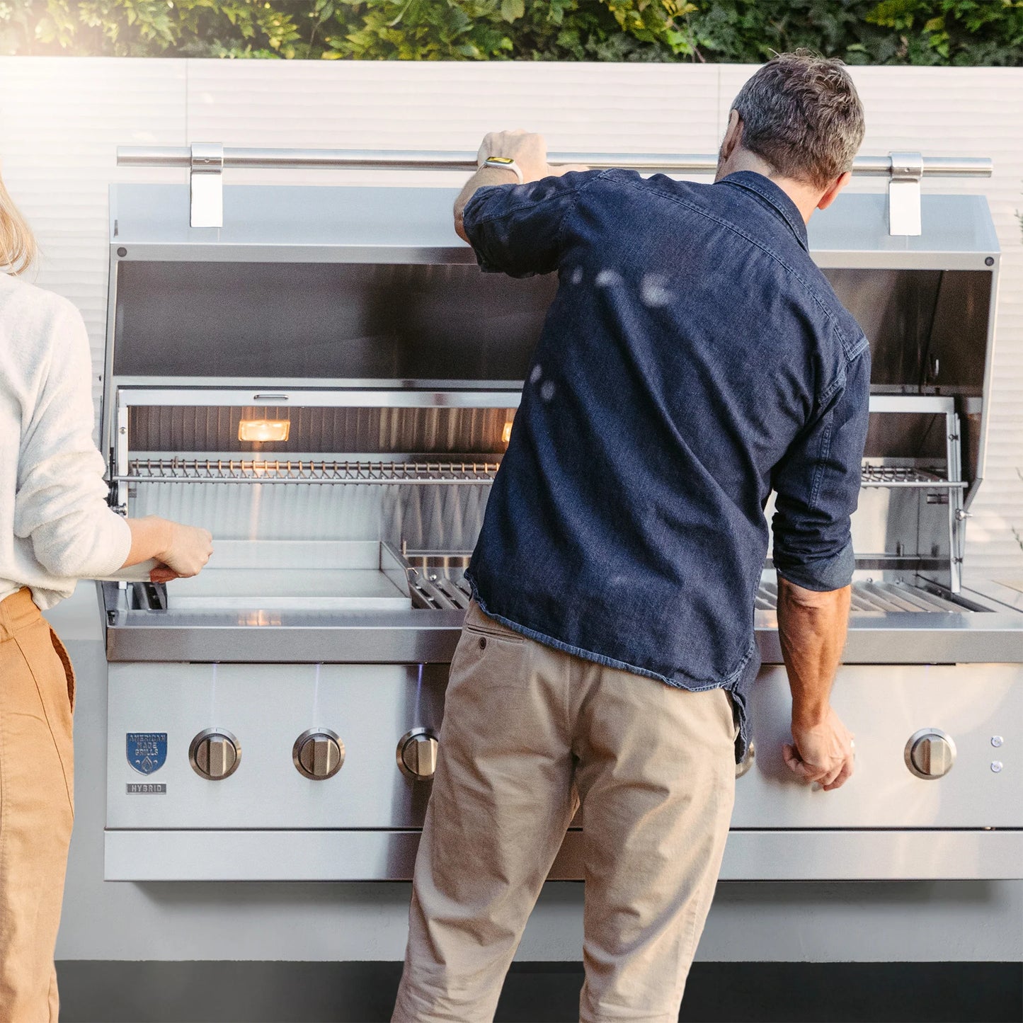 American Made Grills Encore 54-Inch Built-In Grill (Hybrid)