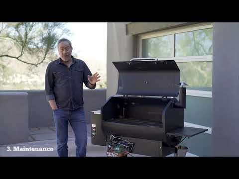 Educational video on maintenance of green mountain grills