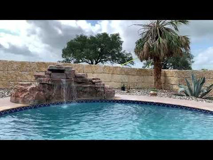 Rico Rock® 4 Foot Double Swimming Pool Waterfall Kit