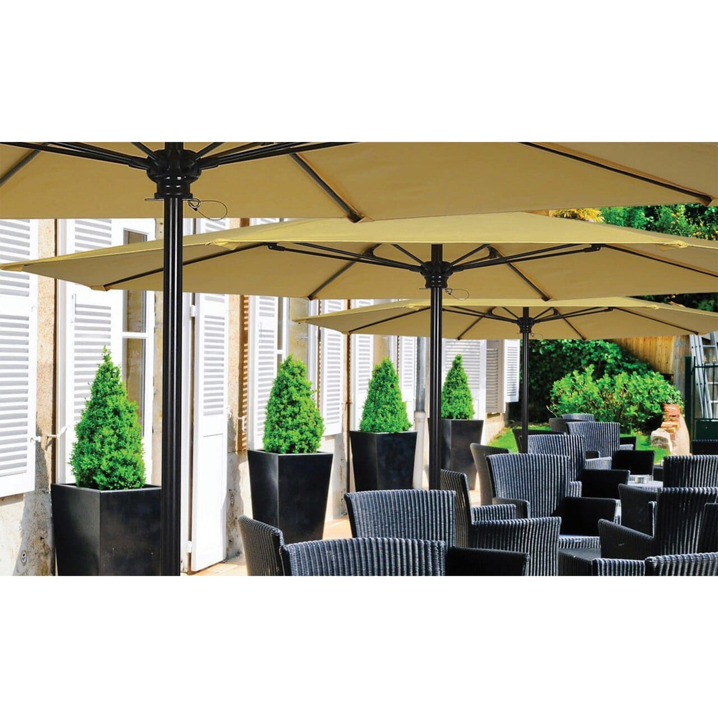 Ledge Lounger Select Umbrella - Square Canopy
