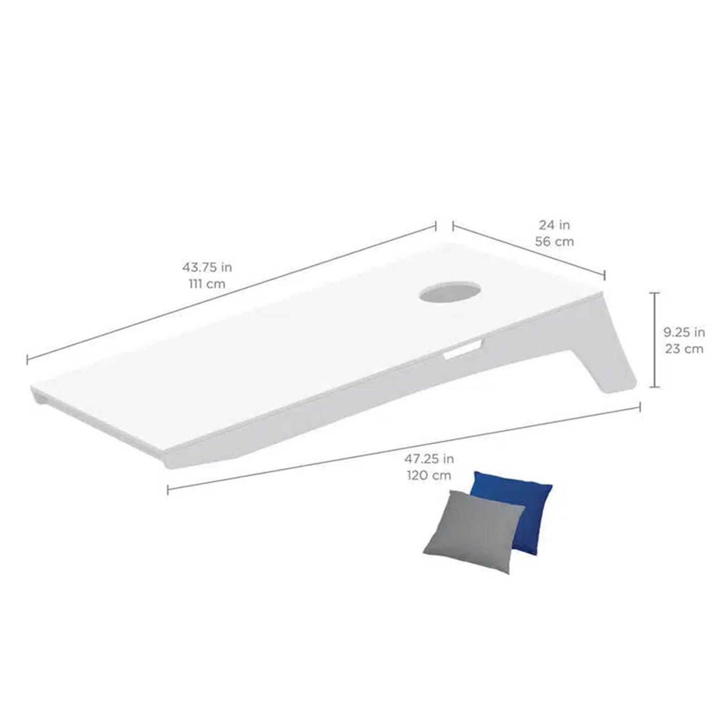 Ledge Lounger Cornhole