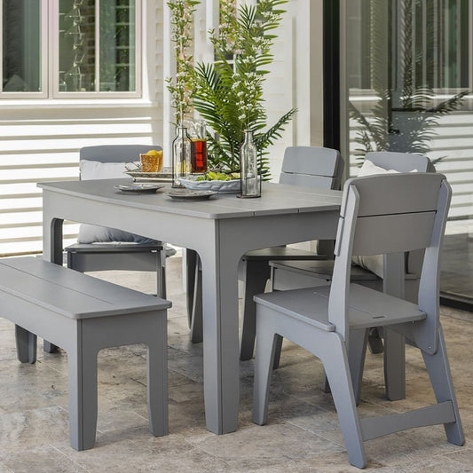 Ledge Lounger Mainstay Square Dining Table