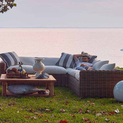 Summer Classics Montecito Woven Right Arm Facing Loveseat