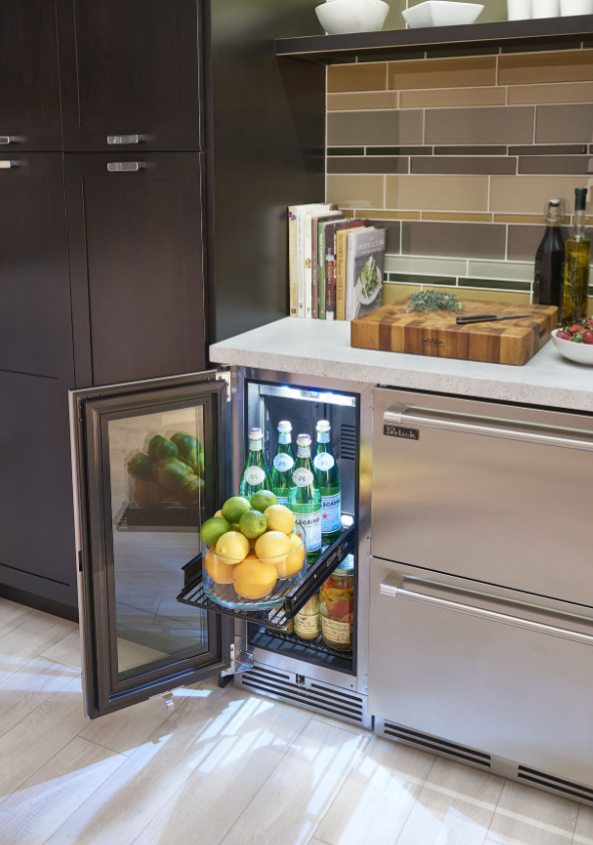 Perlick shop drawer fridge