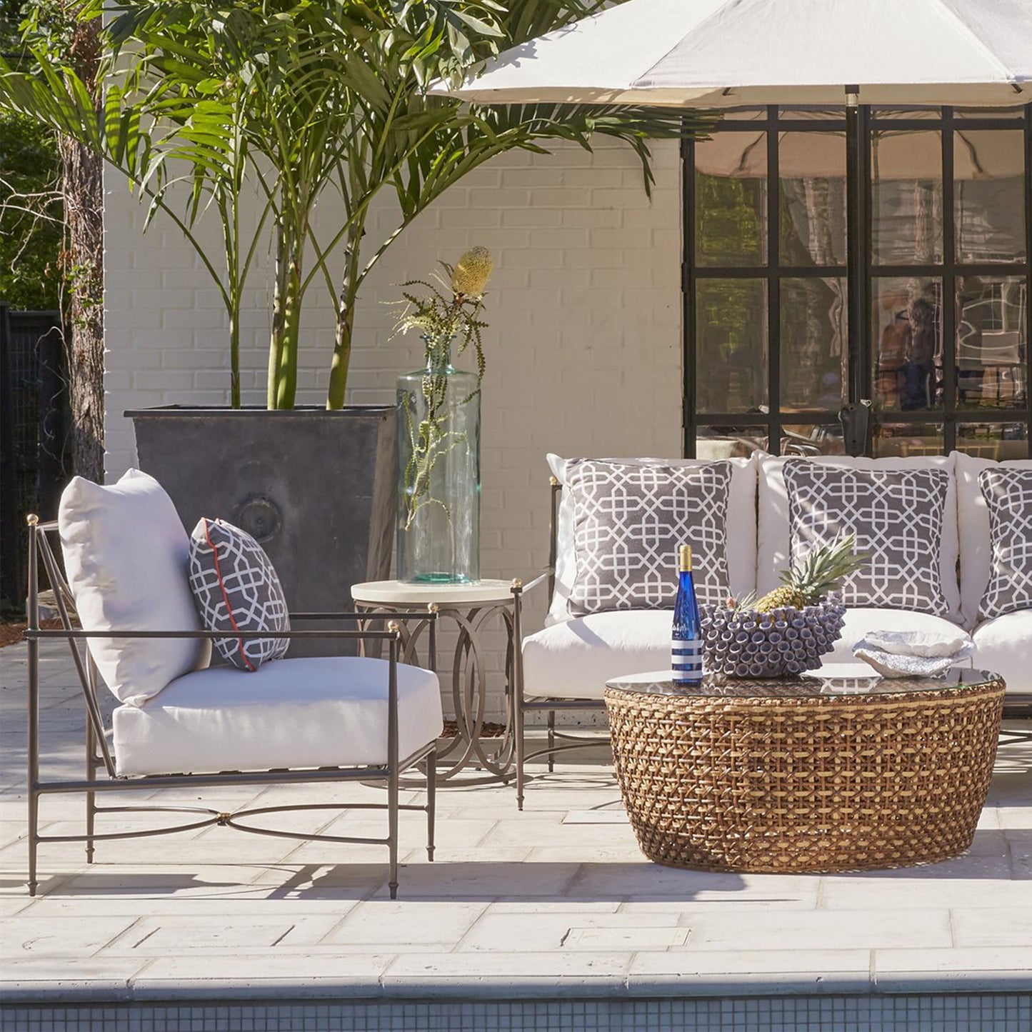 Summer Classics Roma Aluminum Lounge