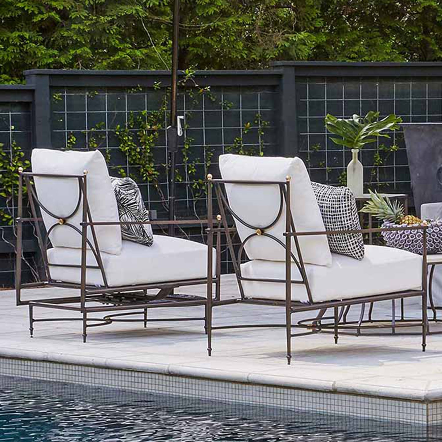 Summer Classics Roma Aluminum Lounge