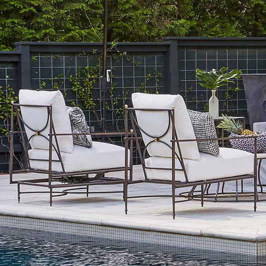 Summer Classics Roma Aluminum Lounge