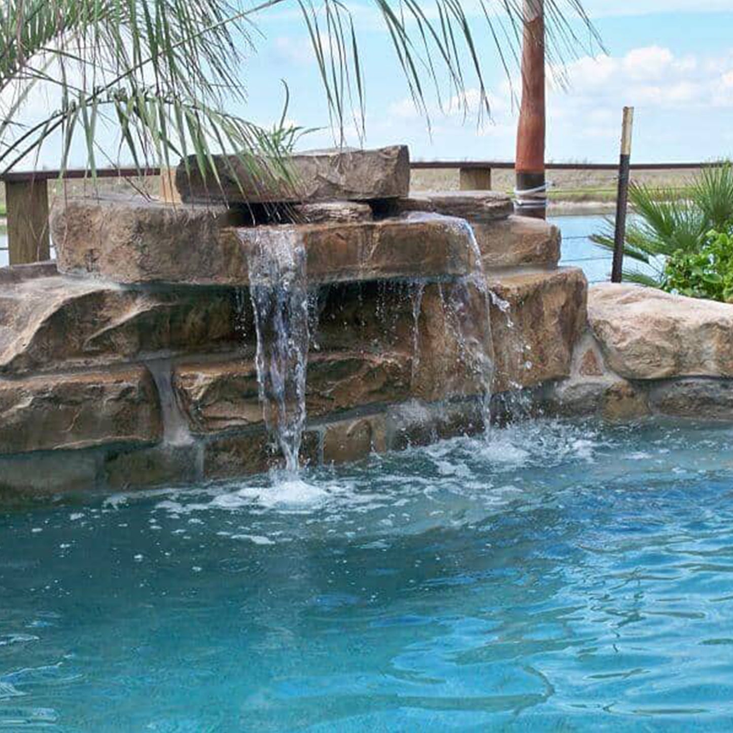 Rico Rock® 28-Inch Swimming Pool Waterfall Kit