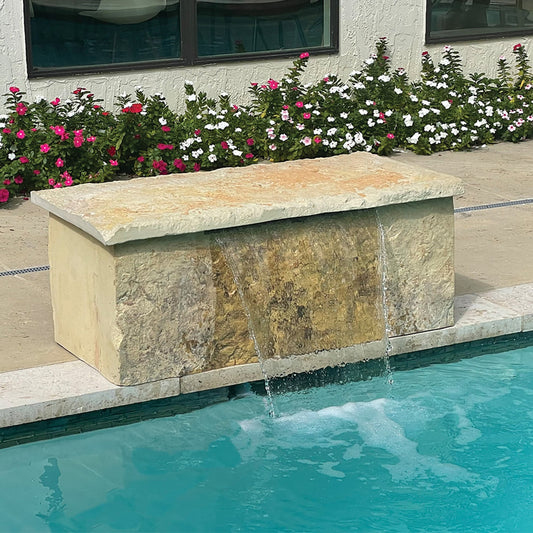 Rico Rock® Contemporary Waterfalls QB Series (Quarry Block)