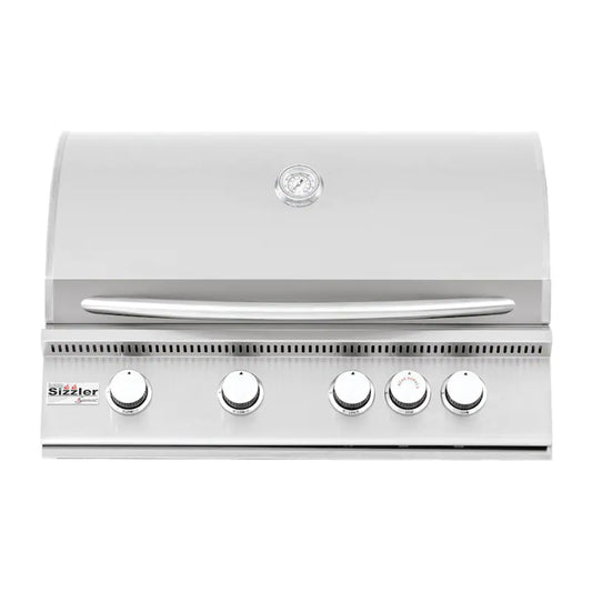 Summerset Sizzler 32-Inch Built-In Gas Grill w/ Rear Infrared Burner