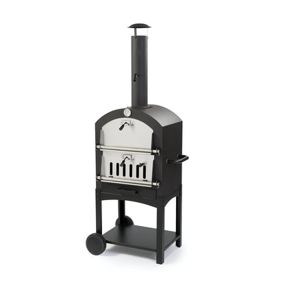 WPPO, LLC Stand Alone Eco Wood Fired Garden Oven with Pizza Stone.